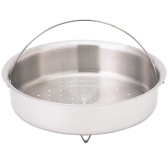 Precise Heat 24qt 12-Element ''Waterless'' Stockpot with Deep Steamer Basket KTSP24