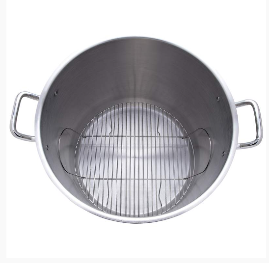 Precise Heat 65qt 12-Element T304 Stainless Steel Stockpot KTSP65