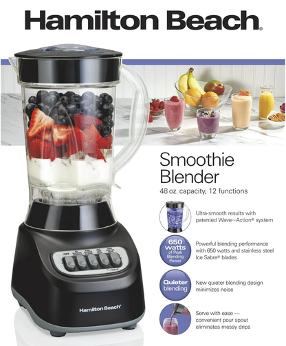 HAMILTON BEACH SMOOTHIE BLENDER