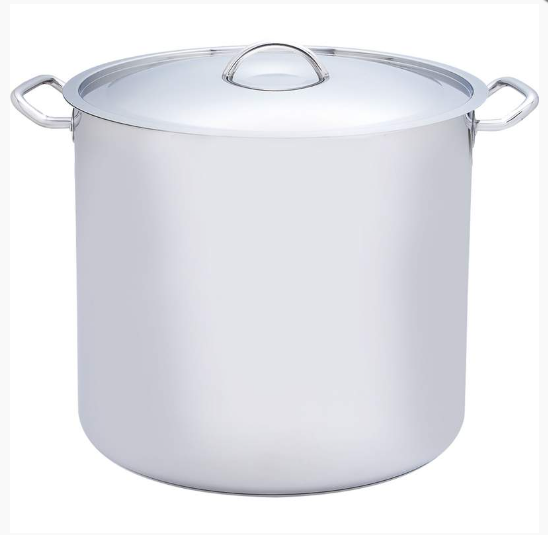 Precise Heat 65qt 12-Element T304 Stainless Steel Stockpot  KTSP65