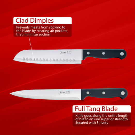 Slitzer 2pc Knife Set